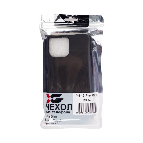 Чехол для телефона X-Game XG-PR54 для Iphone 13 Pro Max TPU Чёрный
