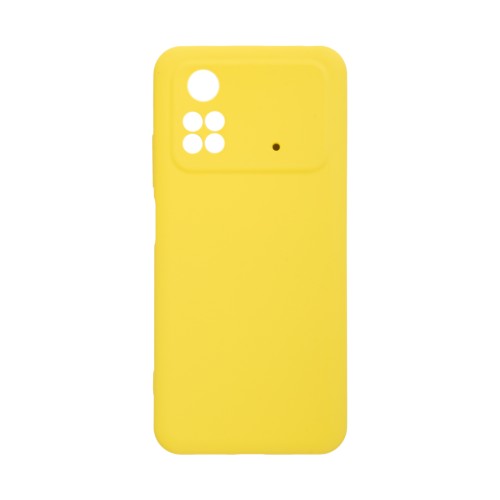 Чехол для телефона X-Game XG-HS131 для POCO M4 Pro Силиконовый Жёлтый