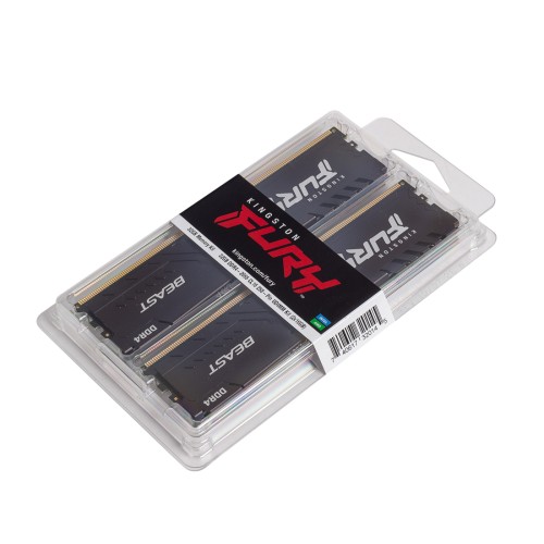 Комплект модулей памяти Kingston FURY Beast KF426C16BB1K2/32 DDR4 32GB (Kit 2x16GB) 2666MHz