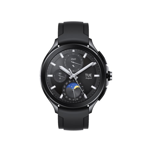 Смарт часы Xiaomi Watch 2 Pro-Bluetooth Black Case with Black Fluororubber Strap