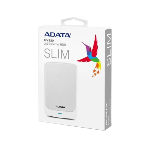 Внешний жёсткий диск ADATA 1TB 2.5" HV320 Белый