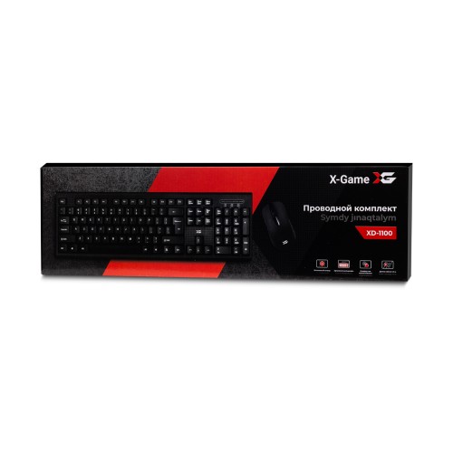 Комплект Клавиатура + Мышь X-Game XD-1100OUB