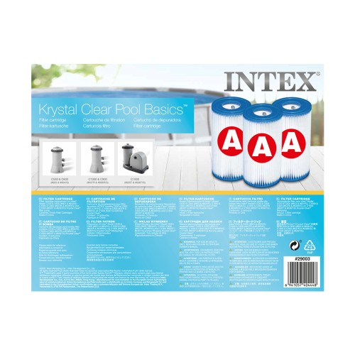 Картридж для фильтра Intex 29003 (в упаковке 3 шт)