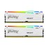 Комплект модулей памяти Kingston FURY Beast White RGB EXPO KF552C36BWEAK2-32 DDR5 32GB (Kit 2x16GB)