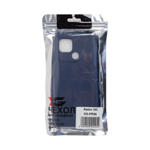 Чехол для телефона X-Game XG-PR06 для Redmi 10C TPU Синий