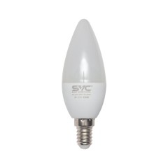 Эл. лампа светодиодная SVC LED C35-7W-E14-6500K, Холодный