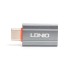 Переходник LDNIO LC140 USB A на USB Type-C Адаптер Серый